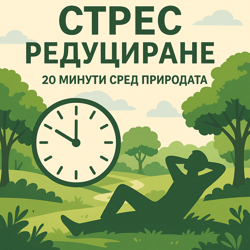 Mental health and balance – reduce stress with just 20 Minutes a day in nature