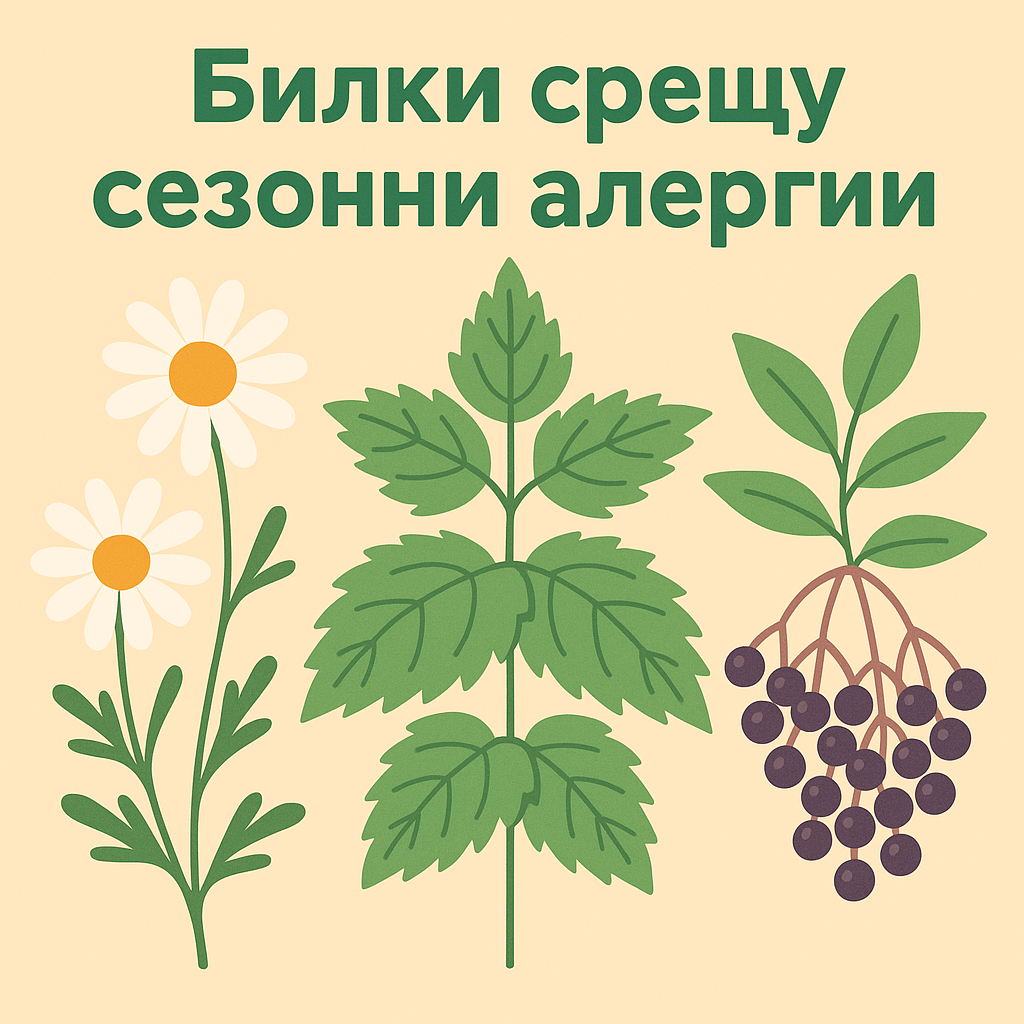 three herbs against seasonal allergies